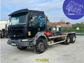 Camião transportador de contêineres/ Caixa móvel RENAULT Kerax 370
