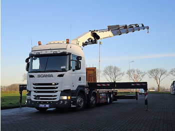 Camião de caixa aberta/ Plataforma SCANIA R 490