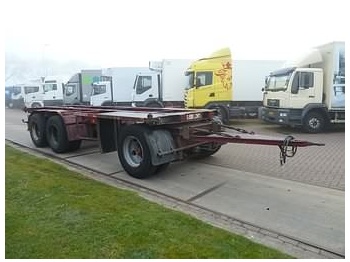 Reboque transportador de contêineres/ Caixa móvel VanHool: foto 1