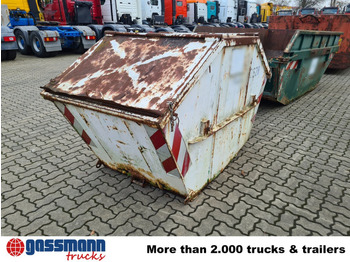Contentor de entulho City-Absetzcontainer ca. 2m³ offen mit Deckel: foto 5 Contentor de entulho City-Absetzcontainer ca. 2m³ offen mit Deckel: foto 5