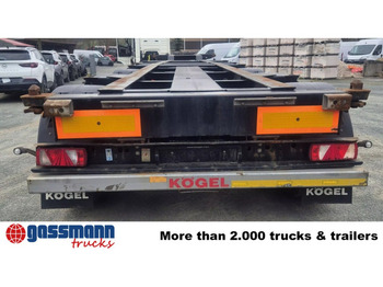 Semi-reboque transportador de contêineres/ Caixa móvel Kögel Port 45 Simplex, Container-Chassis,: foto 2