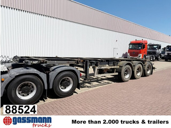 Semi-reboque transportador de contêineres/ Caixa móvel LAG