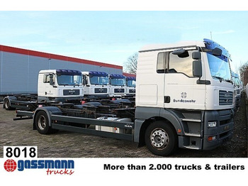 Camião transportador de contêineres/ Caixa móvel MAN TGA 18.350