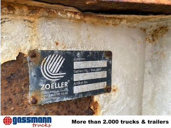 Caixa móvel para caminhão de lixo MEDIUM XL-Plus Müllsammelaufbau, 2 Kammern: foto 2