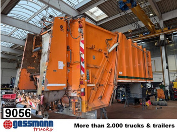 Caixa móvel para caminhão de lixo