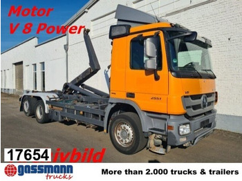 Camião polibenne MERCEDES-BENZ Actros 2551