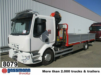 Camião de caixa aberta/ Plataforma RENAULT Midlum 220