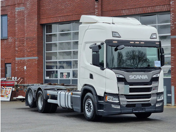 Camião transportador de contêineres/ Caixa móvel SCANIA G 500