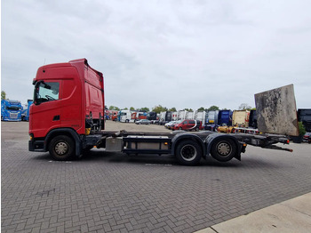 Camião transportador de contêineres/ Caixa móvel Scania S500 NGS Highline 6x2 - BDF - Full air - Loadlift - Navi - Retarder: foto 4
