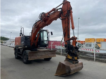 Escavadeira de rodas Hitachi ZX140W-5B: foto 2