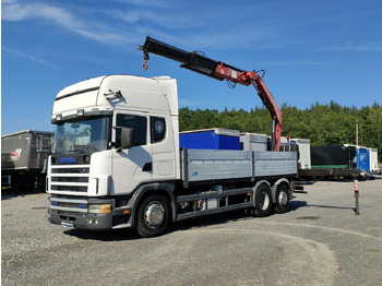 Camião de caixa aberta/ Plataforma SCANIA 124