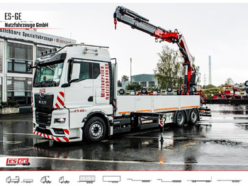 Camião de caixa aberta/ Plataforma MAN TGX 26.480