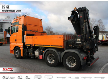 Camião de caixa aberta/ Plataforma MAN TGX 26.540