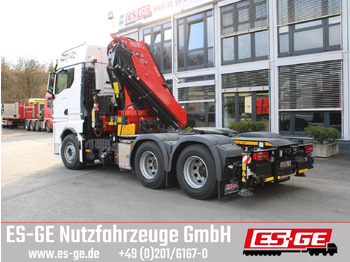 Tractor MAN TGX 33.540 6x4 BL SA mit Fassi F545RA.2.26: foto 2
