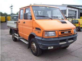 Carrinha de caixa aberta, Carrinha cabine dupla Iveco Turbo Daily 40-10 WD DoKa Pritsche 4x4 7-Sitzer: foto 1