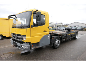 Fotografia de interior 1: Camião transportador de contêineres/ Caixa móvel MERCEDES-BENZ KAMAG WBH 25 Wiesel Terberg Umsetzfahrz. Sattelk