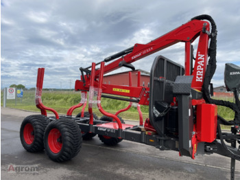Reboque florestal novo Krpan GP 15 D + Kran 8,6 K: foto 5