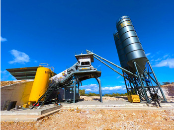 Central de betão novo FABO mobile concrete batching plant: foto 3