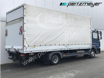 Camião de lona MERCEDES-BENZ Atego 818 L Pritsche+LBW, Klima, 2 x AHK: foto 3