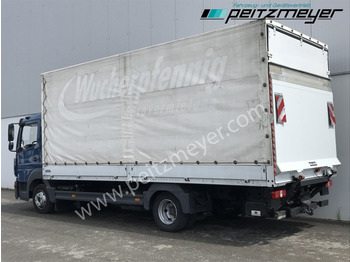 Camião de lona MERCEDES-BENZ Atego 818 L Pritsche+LBW, Klima, 2 x AHK: foto 4