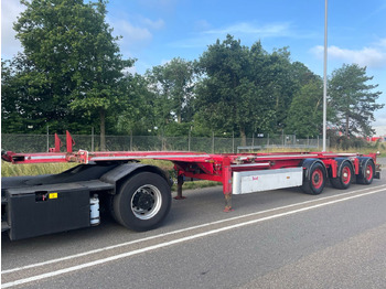 Semi-reboque transportador de contêineres/ Caixa móvel RENDERS