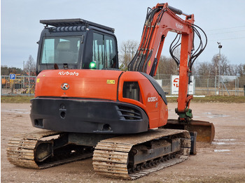 Mini escavadeira KUBOTA KX080-4. Metal tracks.: foto 4