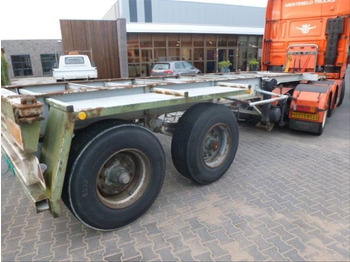Semi-reboque transportador de contêineres/ Caixa móvel GROENEWEGEN