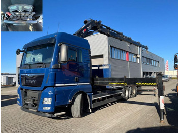 Locação financeira de MAN TG-X 26.480 6x2 Pritsche Kran Hiab 477 + Funk  MAN TG-X 26.480 6x2 Pritsche Kran Hiab 477 + Funk: foto 1