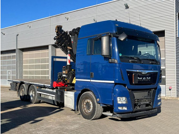 Locação financeira de MAN TG-X 26.480 6x2 Pritsche Kran Hiab 477 + Funk  MAN TG-X 26.480 6x2 Pritsche Kran Hiab 477 + Funk: foto 3