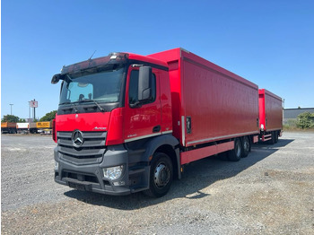 Camião de lona MERCEDES-BENZ Antos 2540