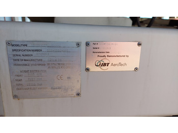 Elevador/ Carregador de contentores e paletes Lower deck loader FMC/JBT C15W: foto 2