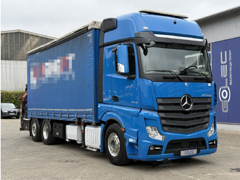 Locação financeira de  Mercedes-Benz Actros 6x2 Pritsche Kran Palfinger PK34002 + JIB Mercedes-Benz Actros 6x2 Pritsche Kran Palfinger PK34002 + JIB: foto 1