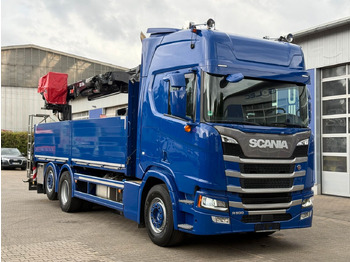 Camião de caixa aberta/ Plataforma SCANIA R 500