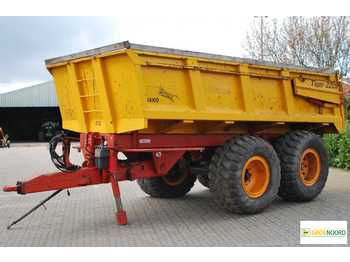 Reboque basculante agrícola Jako Tiger 220S Gronddumper Zandkipper Grondkar: foto 1