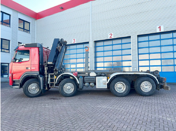 Camião polibenne, Camião grua FM 460 8x2-6 FM 460 8x2-6, Lenk-/Liftachse, Kran HMF 2020-K4, Funk: foto 3