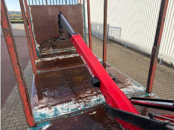 Camião de transporte de madeira, Camião grua Mercedes-Benz Arocs 2648 6x4 Arocs 2648 6x4 mit Heckkran Epsilon M12Z83, Krankabine: foto 2