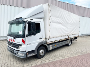 Camião de lona MERCEDES-BENZ Atego 818