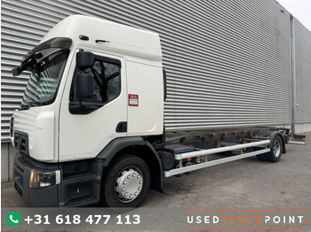 Camião transportador de contêineres/ Caixa móvel RENAULT D Wide