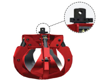 Garra para Máquina de construção novo DEMOQ DRH250 - 5P Hydraulic Polyp -grab 410 kg: foto 2