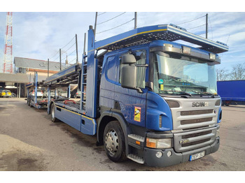 Camião transporte de veículos SCANIA P 380