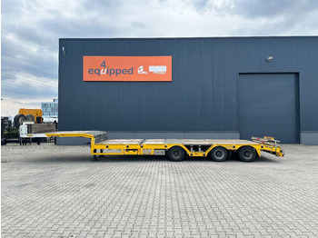 Semi-reboque baixa Broshuis E-2190/27 lowloader, wheel well, 4,1m extendable, steering axle: foto 3
