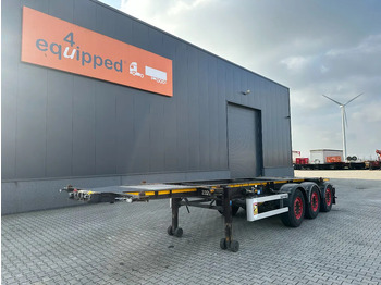 Semi-reboque transportador de contêineres/ Caixa móvel BURG