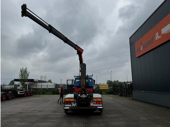 Camião polibenne, Camião grua MAN FE 410A, 6x4, EURO 2, Palfinger PK17000 Crane + VDL HOOK, full spring, manual gearbox, MOT 9/2025: foto 5