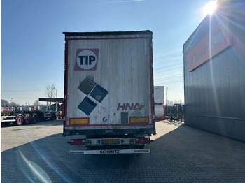 Semi-reboque de lona Schmitz Cargobull TOP: NIEUWE APK 08-2026, schijfremmen, rongpotten, gegalvaniseerd, XL, Huckepack, 2 x22 vert. al. planken, NL-trailer: foto 4