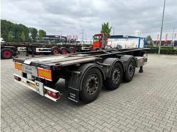 Semi-reboque transportador de contêineres/ Caixa móvel Van Hool 20FT/30FT, ADR (EX/II, EX/III, FL, OX AT), SAF + disc, liftaxle, NL-Chassis: foto 3