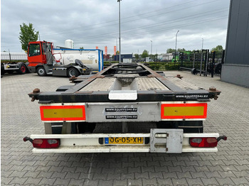 Semi-reboque transportador de contêineres/ Caixa móvel Van Hool 20FT/30FT, ADR (EX/II, EX/III, FL, OX AT), SAF + disc, liftaxle, NL-Chassis: foto 4