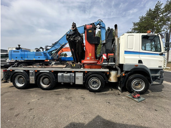 Camião grua DAF CF 85.480 8x4 + CRANE PALFINGER PK90002 F (7x) - MANUAL ZF - RETARDER - BIG AXLES / HUB REDUCTION - STEEL SPRING: foto 5