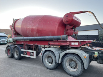 Semi-reboque betoneira Hoenkhaus 12m3 CONCRETE MIXER 2 Axles SAF - AIR SUSP. - DRUM BRAKES - BE TRAILER: foto 2