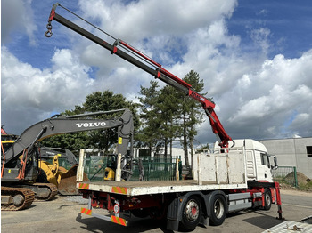 Camião de caixa aberta/ Plataforma, Camião grua MAN TG 360 A 6x2 + KRAN ATLAS 100.1 A3 - PLATFORM 5m80 - E3 - LIFT-AXLE - FULL AIR SUSPENSION - ZF AS TRONIC -  BE TRUCK: foto 5