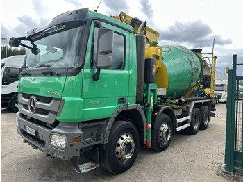 Camião betoneira Mercedes-Benz ACTROS 3241 8x4 PUMI PM M 21-3 (21m) Putzmeister - *238.000km* / 1586H - EPS - BLADVERING / NAAFREDUCTIE: foto 3
